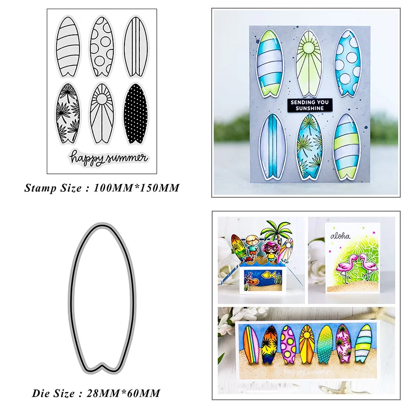 Mini Surfboard Metal Cutting Dies for DIY Scrapbook Album Paper Card Decoration Crafts Embossing 2022 New Dies
Mini Surfboard Metal Cutting Dies for DIY Scrapbook Album Paper Card Decoration Crafts Embossing 2022 New Dies