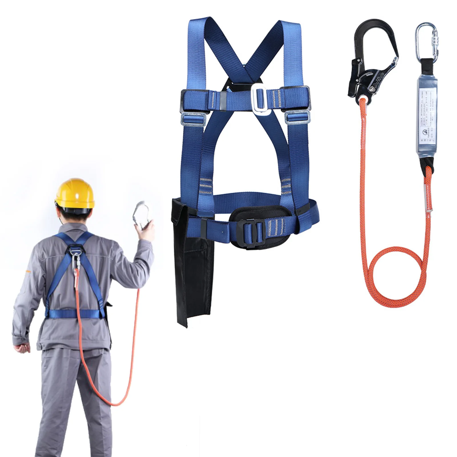 Safety Harness Fall Prevention Safety Rope Construction Fall Protection Auto-Locking Quick Connect Leg And Chest Buckles
Safety Harness Fall Prevention Safety Rope Construction Fall Protection Auto-Locking Quick Connect Leg And Chest Buckles