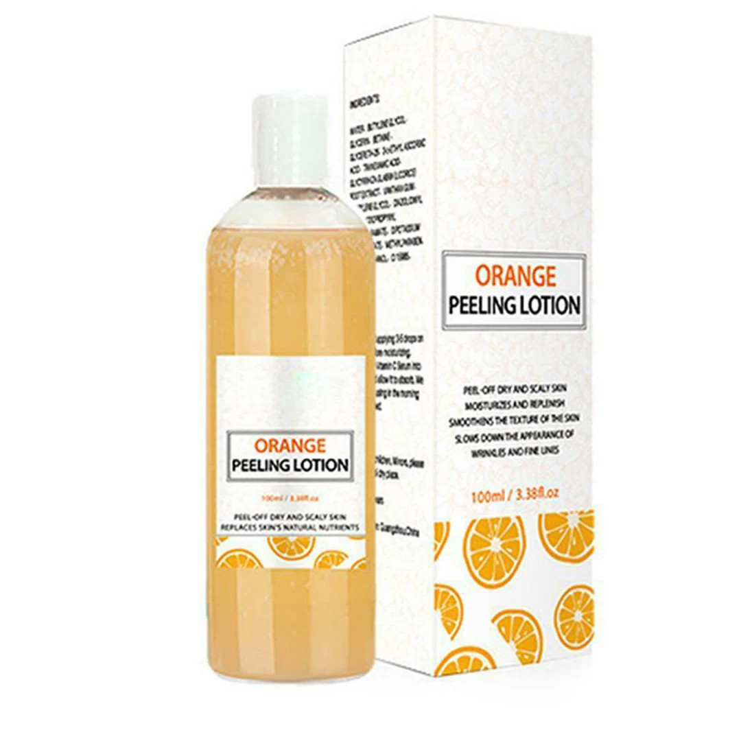 1 Pc 100ml Orange Peeling Body Lotion Cream Skin Peel Gel Body Foot Hand Dead Skin Exfoliator Whitening Brighting Cleaning 
1 Pc 100ml Orange Peeling Body Lotion Cream Skin Peel Gel Body Foot Hand Dead Skin Exfoliator Whitening Brighting Cleaning