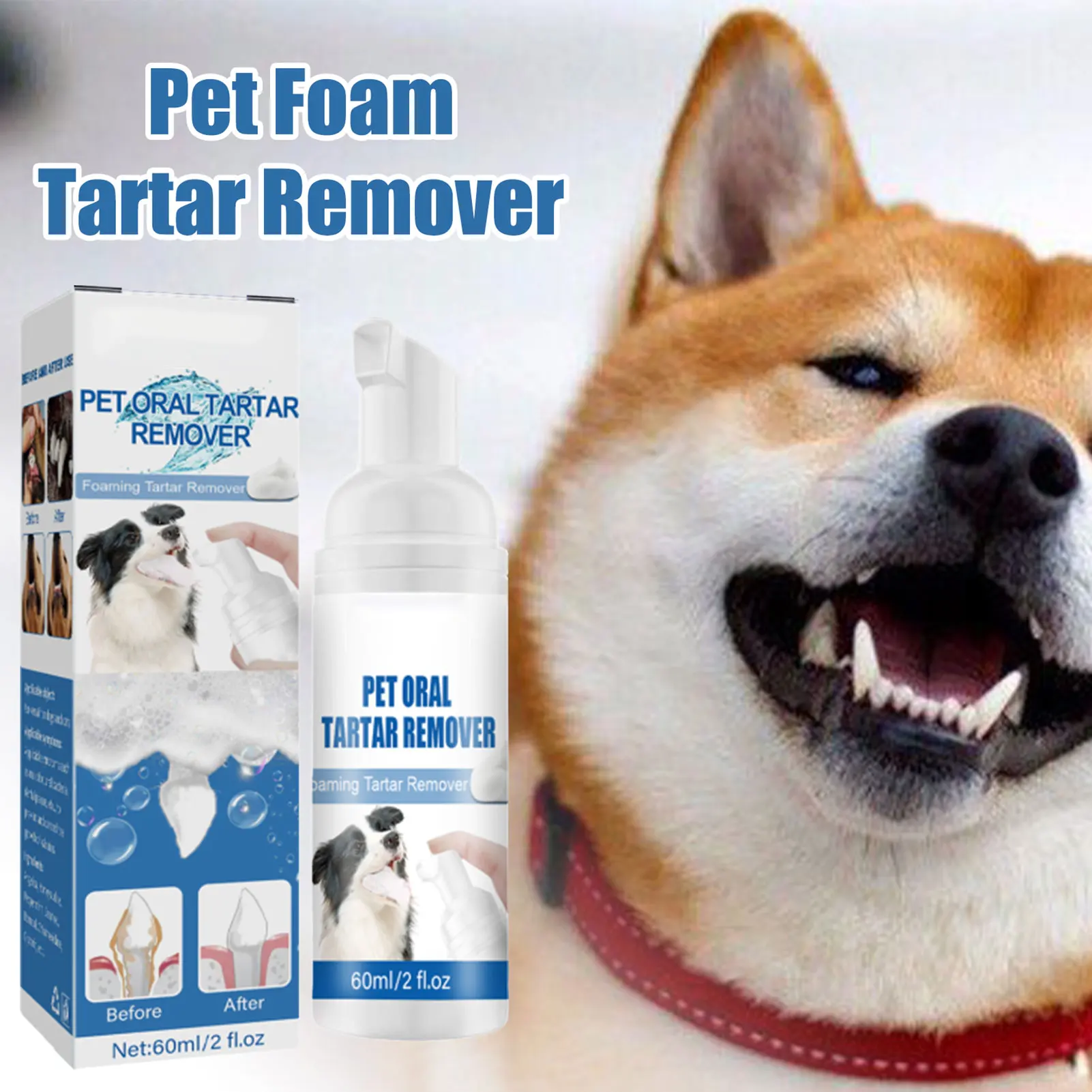 90g Pet Tartar Remover For Dogs Helps Reduce Tartar And Plaque Helps Reduce Tartar And Plaque Buildup Oral Care Supplies
90g Pet Tartar Remover For Dogs Helps Reduce Tartar And Plaque Helps Reduce Tartar And Plaque Buildup Oral Care Supplies