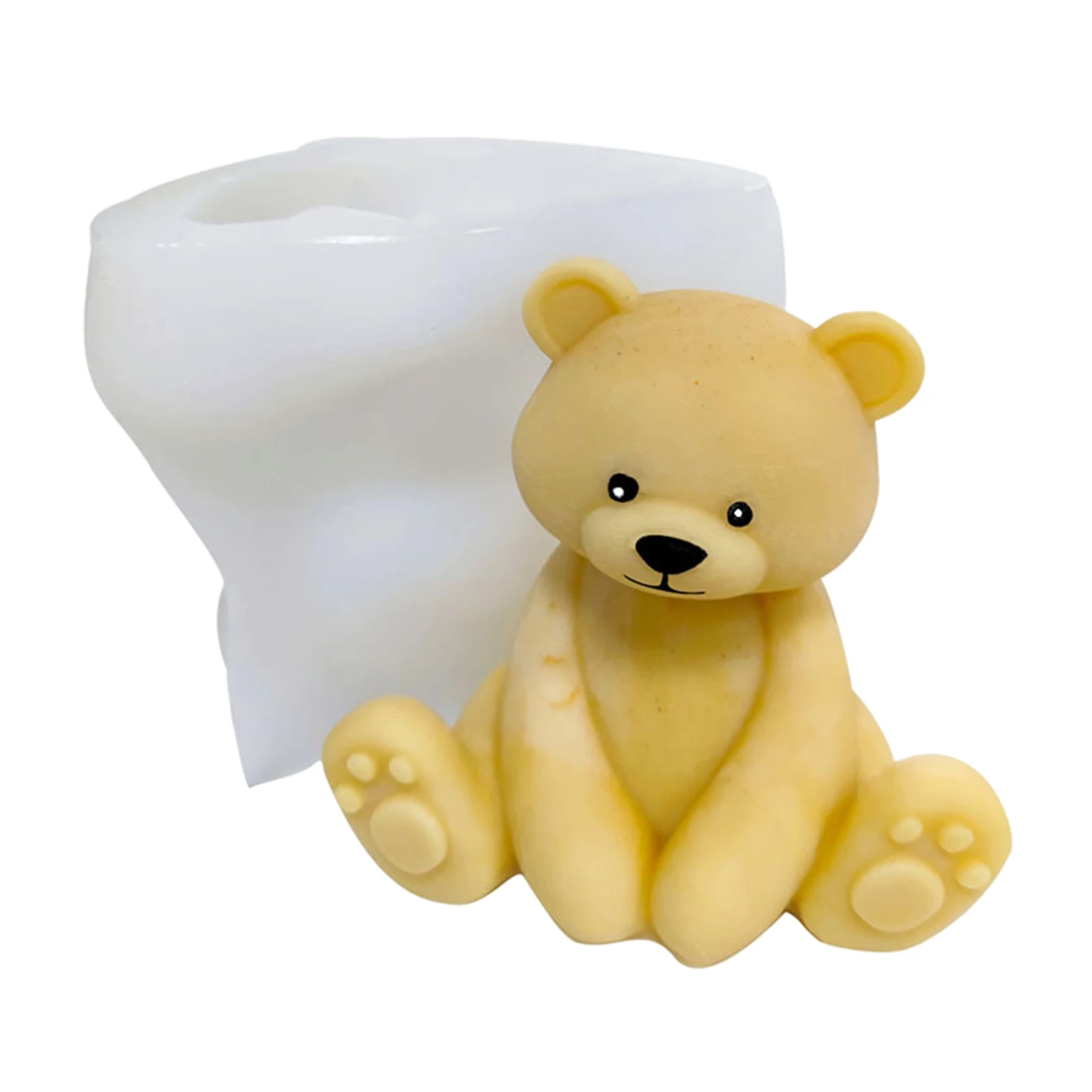 3D Sitting Bear Silicone Mold Fondant Chocolate Mouse Baking Cake Tools For DIY Crafts Gypsum Epoxy Resin Soap Candle Mould3D Si
3D Sitting Bear Silicone Mold Fondant Chocolate Mouse Baking Cake Tools For DIY Crafts Gypsum Epoxy Resin Soap Candle Mould3D Si