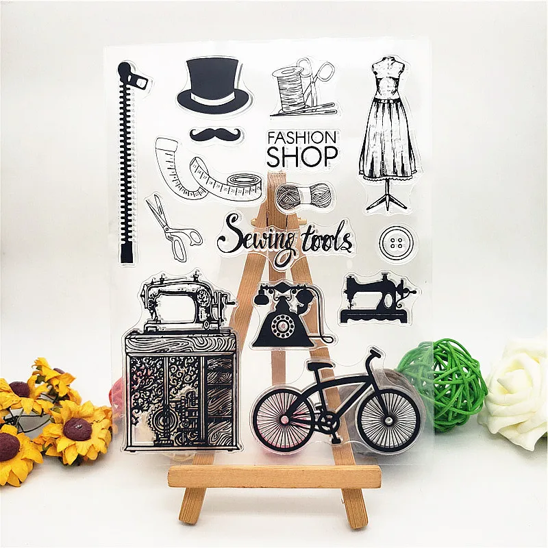 2022 New Tailor Shop Background Clear Stamp for Scrapbooking Transparent Silicone Rubber DIY Photo Album Decor
2022 New Tailor Shop Background Clear Stamp for Scrapbooking Transparent Silicone Rubber DIY Photo Album Decor