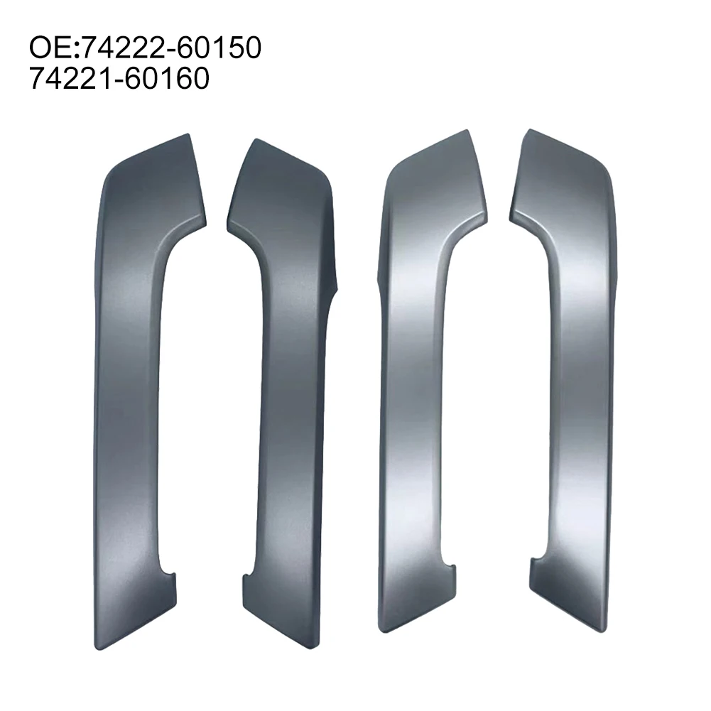 4pcs Car Door Handle Cover 74222-60150+74221-60160 For Toyota For Land For Cruiser 150 For Prado 2010-2017 ABS Plastic Auto Acce
4pcs Car Door Handle Cover 74222-60150+74221-60160 For Toyota For Land For Cruiser 150 For Prado 2010-2017 ABS Plastic Auto Acce