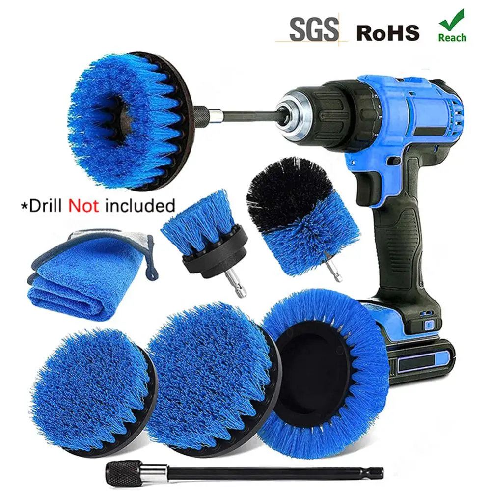 New Electric Drill Brush3/4/5/6/7/8/9Piece with Scrubbing Towel Bathtub Car CleaningElectric Brush Head Cleaning Brush Gadgets
New Electric Drill Brush3/4/5/6/7/8/9Piece with Scrubbing Towel Bathtub Car CleaningElectric Brush Head Cleaning Brush Gadgets