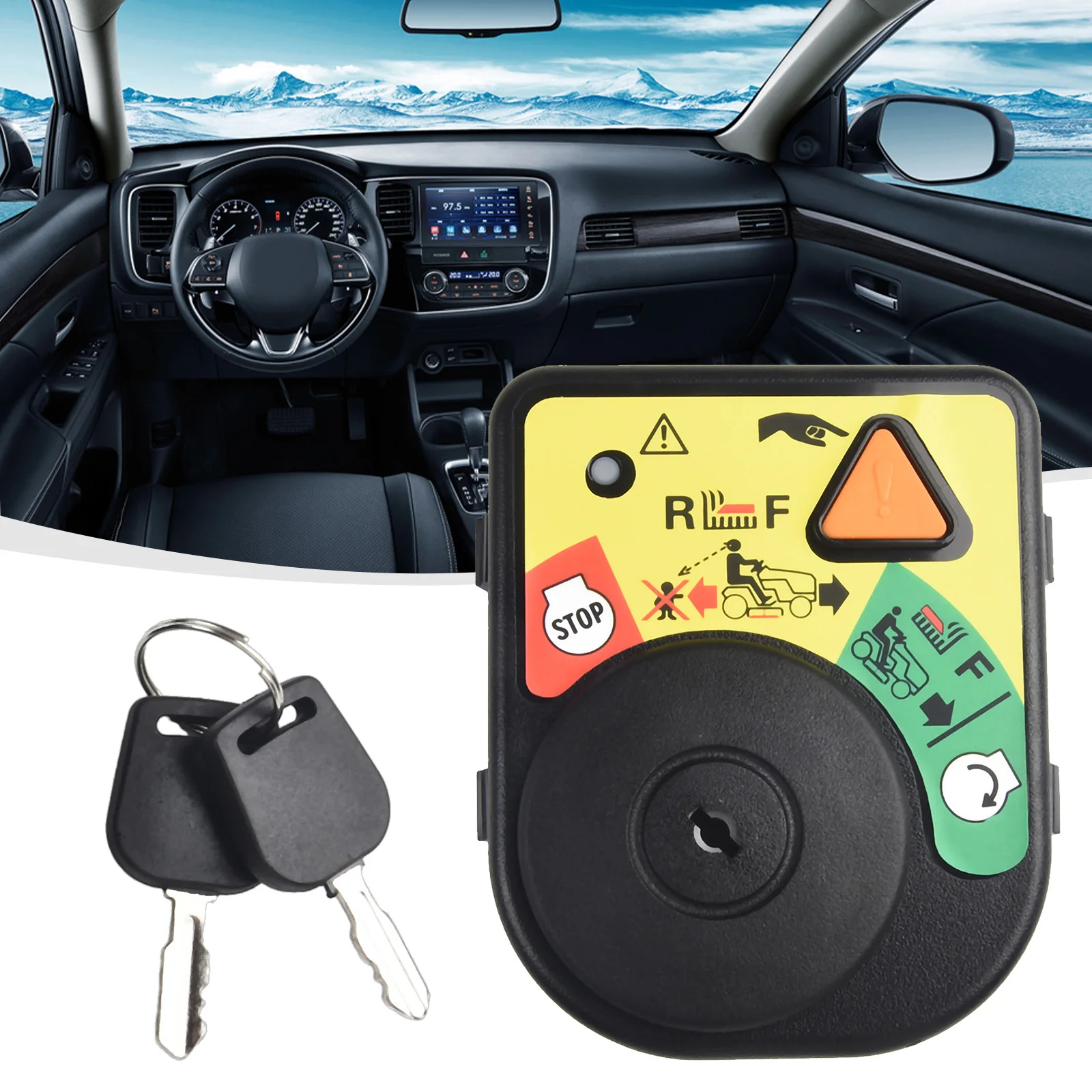 Key Ignition Switch For MTD 925-06119 Ignition Switch&Key Riding Mowers 725-04227 725-04230 Direct Replacement
Key Ignition Switch For MTD 925-06119 Ignition Switch&Key Riding Mowers 725-04227 725-04230 Direct Replacement