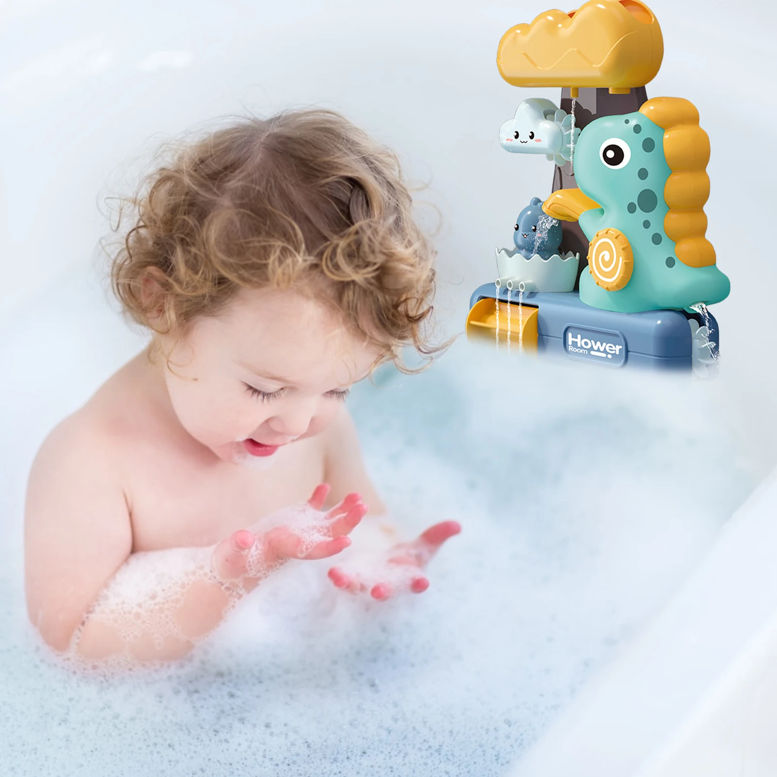Dinosaur Bath Toys Shower Toys For Toddlers 1-3 Dinosaur Shower Time Toys For Kids Wall Mounted Bath Tub Toys With 3 Suction
Dinosaur Bath Toys Shower Toys For Toddlers 1-3 Dinosaur Shower Time Toys For Kids Wall Mounted Bath Tub Toys With 3 Suction