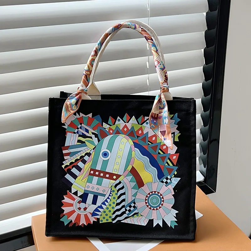 Casual Large Capacity Shoulder Women's Bag Fashion Design Female Handbag and Purses Trend Canvas Ladise Totes bolso mujer
Casual Large Capacity Shoulder Women's Bag Fashion Design Female Handbag and Purses Trend Canvas Ladise Totes bolso mujer