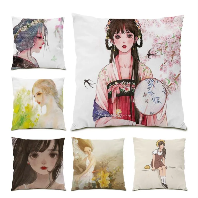 Gift Living Room Decoration Velvet Cushion Cover 45x45 Anime Chinese Cute Polyester Linen Poster Kawaii Square Cartoon E1495
Gift Living Room Decoration Velvet Cushion Cover 45x45 Anime Chinese Cute Polyester Linen Poster Kawaii Square Cartoon E1495