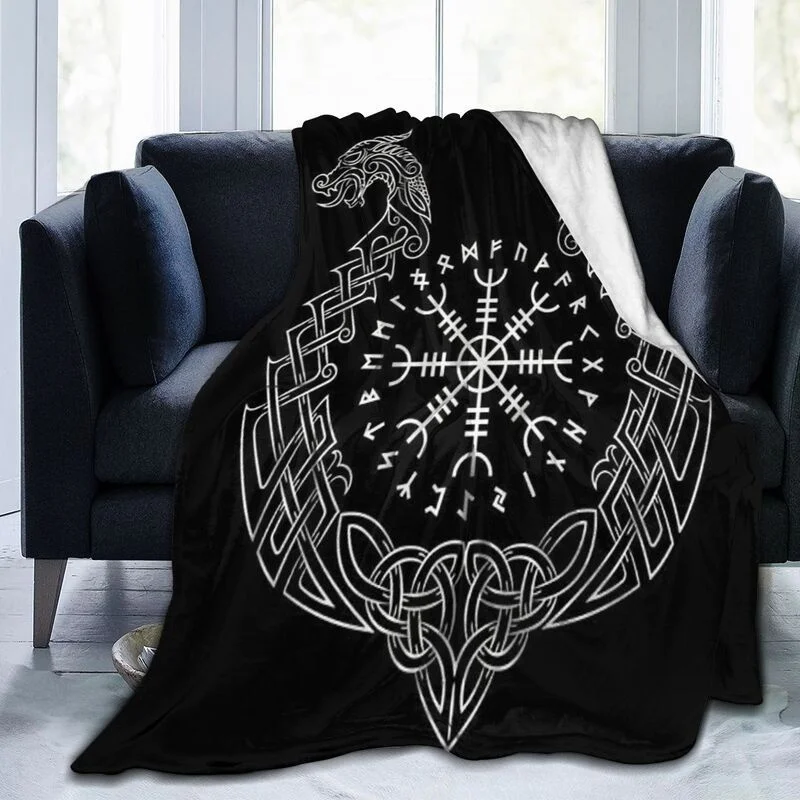 Viking Dragon Vegvisir Rune Series Blanket Flannel Blanket Super Soft Fleece Throw Blanket Warm Blanket for Bedroom Couch Sofa
Viking Dragon Vegvisir Rune Series Blanket Flannel Blanket Super Soft Fleece Throw Blanket Warm Blanket for Bedroom Couch Sofa