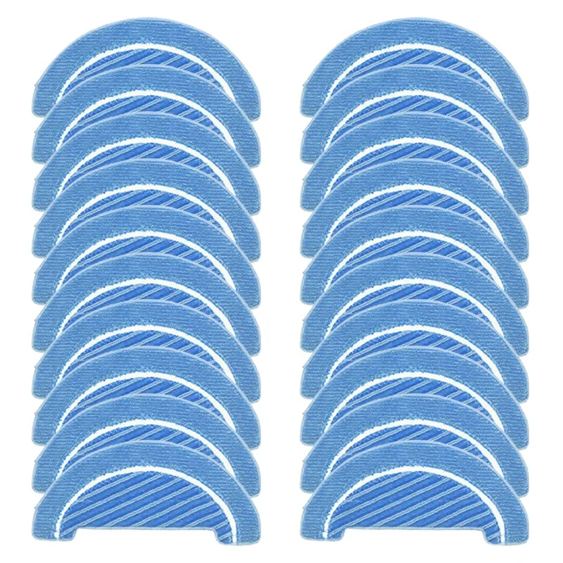 20Pcs Replacement Mop Cloth Rags for Conga 1090 Robot Vacuum Cleaner Parts Accessories
20Pcs Replacement Mop Cloth Rags for Conga 1090 Robot Vacuum Cleaner Parts Accessories