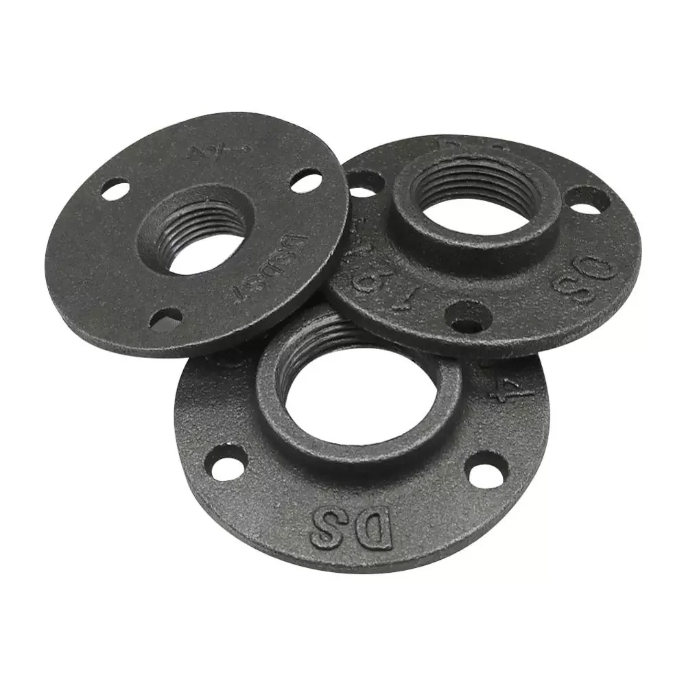 1Pc 1/2" 3/4" 1" Black Decorative Malleable Iron Floor/Wall Flange Malleable Cast Iron Pipe Fittings Garden Decoration Supplies
1Pc 1/2" 3/4" 1" Black Decorative Malleable Iron Floor/Wall Flange Malleable Cast Iron Pipe Fittings Garden Decoration Supplies