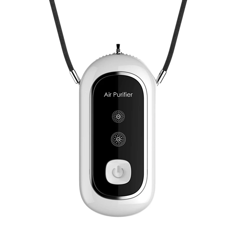 Necklace Personal Neck Air Purifier,USB Portable Clip-on Wearable Home Car Negative Ion Generator for Kids Adults,White
Necklace Personal Neck Air Purifier,USB Portable Clip-on Wearable Home Car Negative Ion Generator for Kids Adults,White