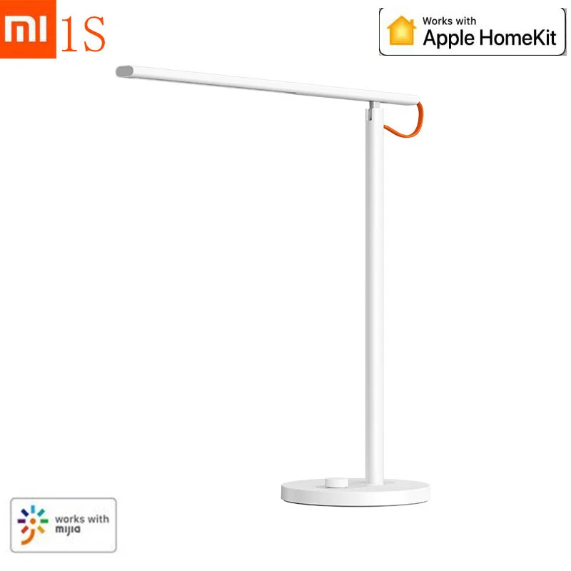 Настольная лампа Xiaomi Mijia 1S, умный светильник с дистанционным управлением, 4 режима освещения, с управлением через приложение Mijia HomeKit
Настольная лампа Xiaomi Mijia 1S, умный светильник с дистанционным управлением, 4 режима освещения, с управлением через приложение Mijia HomeKit