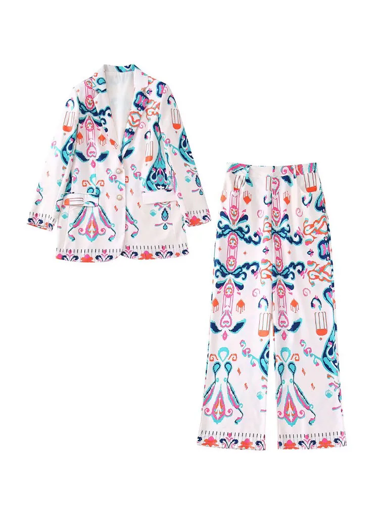 Женский пиджак с длинным рукавом и карманами PB & ZA, новый модный блейзер с принтом в винтажном стиле, 2022 
Женский пиджак с длинным рукавом и карманами PB & ZA, новый модный блейзер с принтом в винтажном стиле, 2022