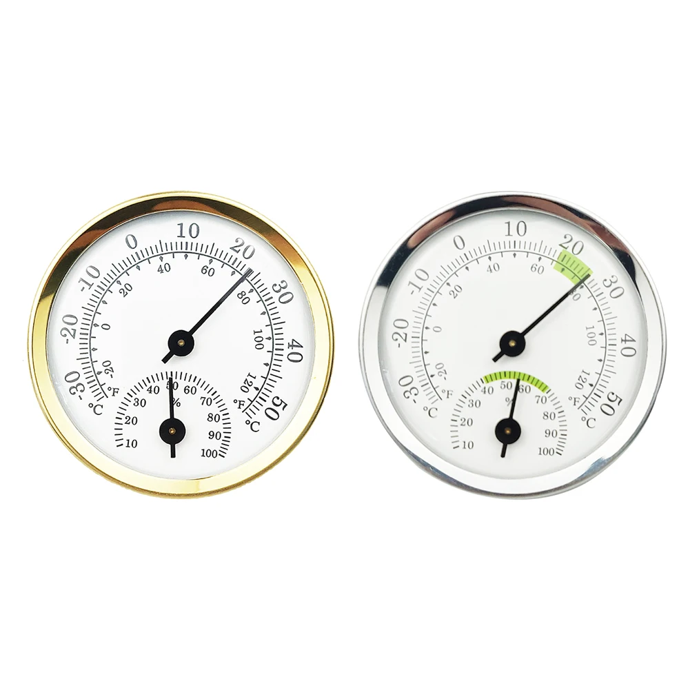 Stainless Steel Thermometer Hygrometer for Sauna Room Temperature Humidity Meter Household Merchandises 1Pcs
Stainless Steel Thermometer Hygrometer for Sauna Room Temperature Humidity Meter Household Merchandises 1Pcs