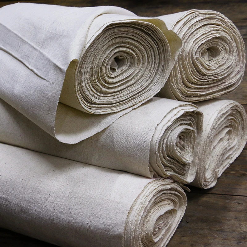 Pure cotton thick hand-woven fabric for patchwork beige old coarse cloth embroidery white background weaving fabric
Pure cotton thick hand-woven fabric for patchwork beige old coarse cloth embroidery white background weaving fabric