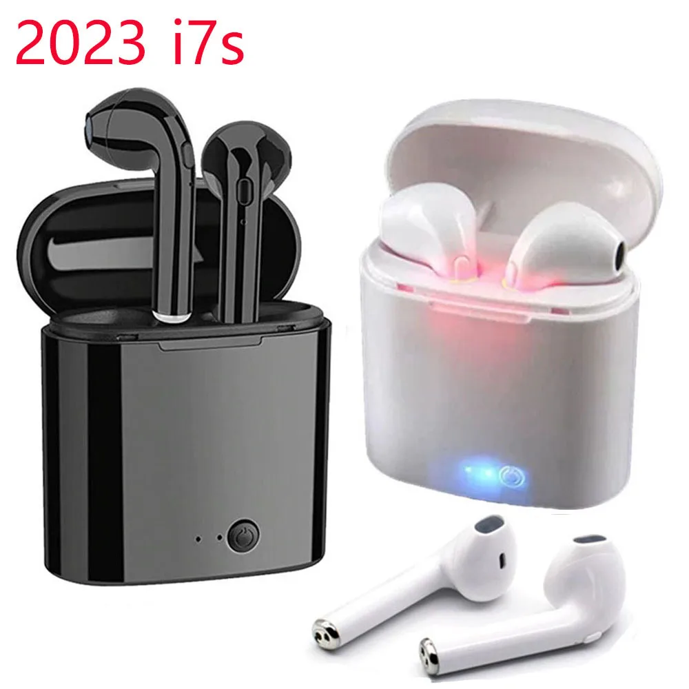 

2023 New i7s TWS Wireless Bluetooth 5.0 Headphones stereo noise cancelling earplugs in-ear sport music earbuds PK Y50 Y30 E6S F9