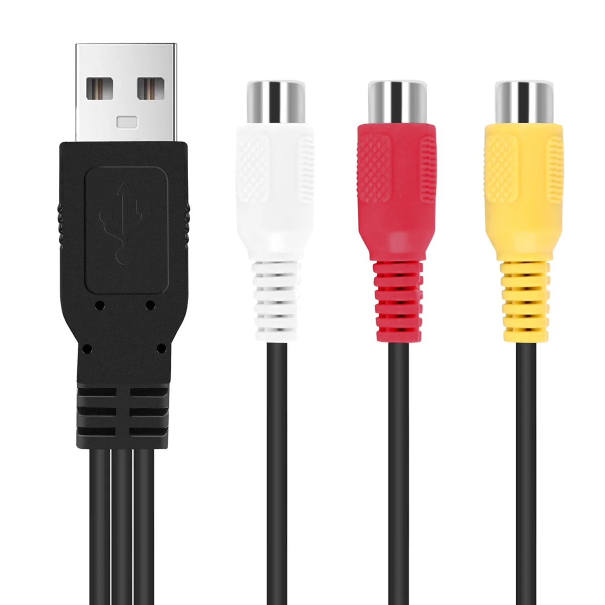 Кабель-переходник с USB на 3RCA