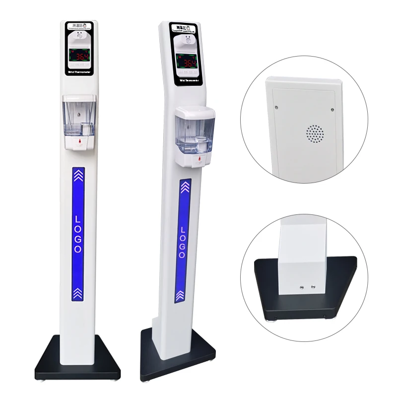 China Cheap Price Auto Hand Sanitizer Temperature Dispenser Ir Temperature Scanner Detector Digital Medical Thermometer
China Cheap Price Auto Hand Sanitizer Temperature Dispenser Ir Temperature Scanner Detector Digital Medical Thermometer
