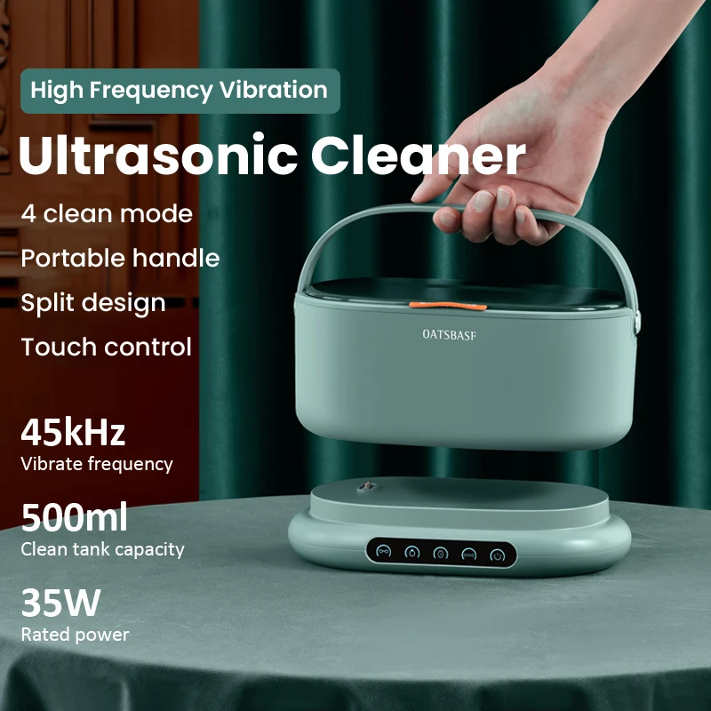 Ultrasonic Cleaner 45000Hz High Frequency Vibration Machine Household Small Cleaning Instrument Jewelry Watch Denture Cleaning
Ultrasonic Cleaner 45000Hz High Frequency Vibration Machine Household Small Cleaning Instrument Jewelry Watch Denture Cleaning
