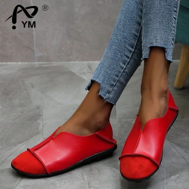 New Women 2022 Leather Shoes Moccasins Mother Loafers Soft Flats Casual Female Driving Ballet Footwear Comfortable Round Head Au
New Women 2022 Leather Shoes Moccasins Mother Loafers Soft Flats Casual Female Driving Ballet Footwear Comfortable Round Head Au