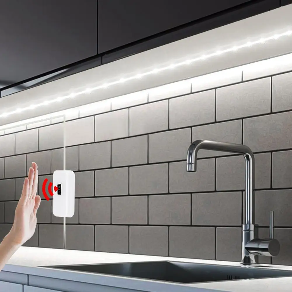 Новинка, Светодиодная лента для кухни, 5 в постоянного тока, USB, с датчиком движения
Новинка, Светодиодная лента для кухни, 5 в постоянного тока, USB, с датчиком движения