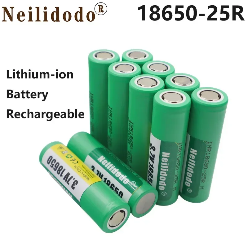 Aviation Arrival 18650 Battery 25R 30A Discharge Lithium Ion 3.7V Rechargeable Charger for Flashlights, LED Lights, Toys, Etc
Aviation Arrival 18650 Battery 25R 30A Discharge Lithium Ion 3.7V Rechargeable Charger for Flashlights, LED Lights, Toys, Etc