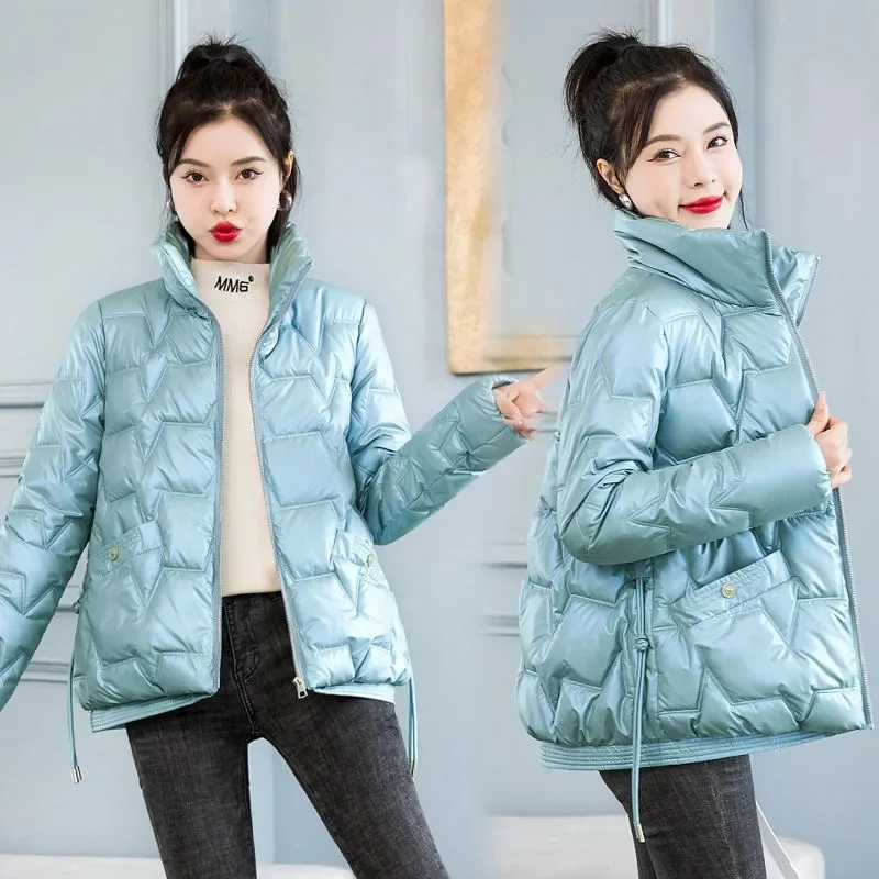 2022 New Women's Winter Jacket Thicken Warm Parka Glossy Coat Loose Bread Coat Cotton Padded Parkas Jackets Student Outwear
2022 New Women's Winter Jacket Thicken Warm Parka Glossy Coat Loose Bread Coat Cotton Padded Parkas Jackets Student Outwear