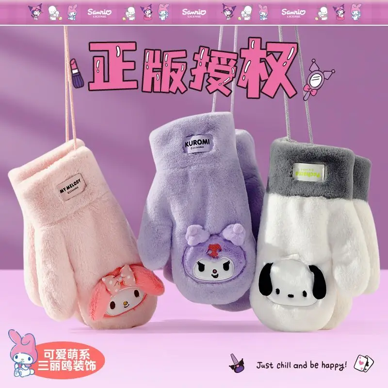 Kawaii Sanrioed Anime Cartoon Kuromi Series Cinnamoroll Glove Warm Thickening Freeze Proofing Baby Boy Girl Festival Gift
Kawaii Sanrioed Anime Cartoon Kuromi Series Cinnamoroll Glove Warm Thickening Freeze Proofing Baby Boy Girl Festival Gift