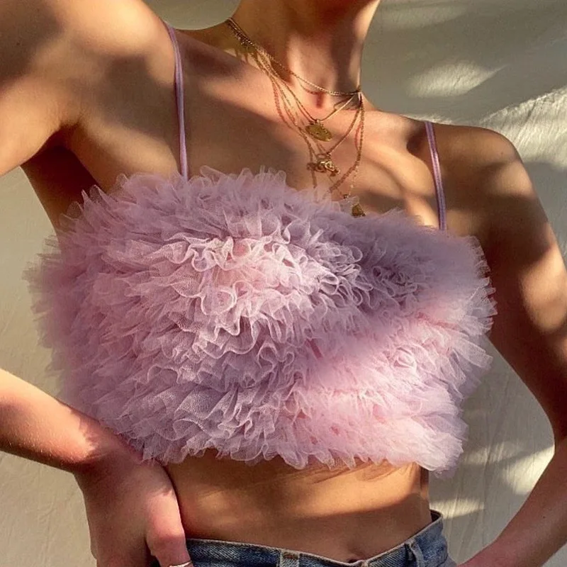 Майка женская однотонная на бретельках, пикантный сетчатый многослойный облегающий Топ без рукавов, Повседневная простая стильная жилетка...
Майка женская однотонная на бретельках, пикантный сетчатый многослойный облегающий Топ без рукавов, Повседневная простая стильная жилетка...