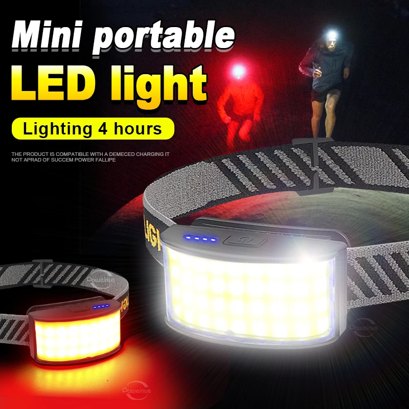 1300LM LED Powerful Headlamp COB Head Lamp Flashlight USB Recharge Head Torch 4 Light Modes Head Light with 1300mAh Head Lamp
1300LM LED Powerful Headlamp COB Head Lamp Flashlight USB Recharge Head Torch 4 Light Modes Head Light with 1300mAh Head Lamp