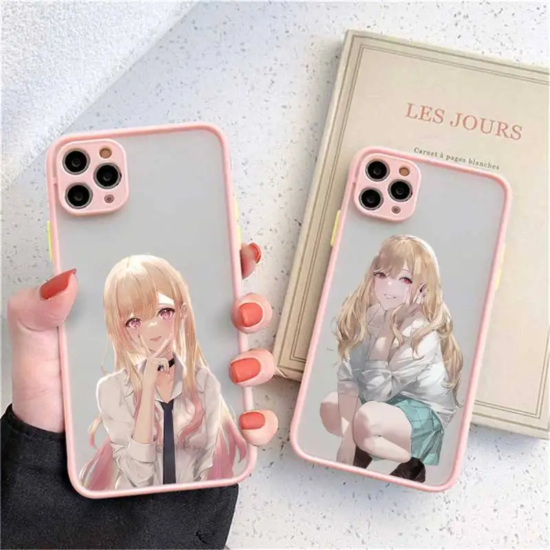 Kitagawa Marin My Dress Up Darling Phone Case matte transparent For iphone 11 12 13 7 8 plus mini x xs xr pro max cover
Kitagawa Marin My Dress Up Darling Phone Case matte transparent For iphone 11 12 13 7 8 plus mini x xs xr pro max cover