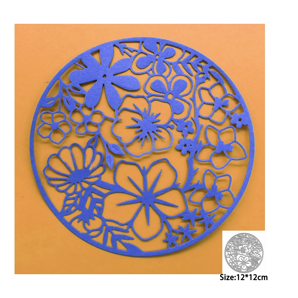 Metal Cutting Dies 2023 Scrapbooking Flower Circle Decoration Paper Craft Knife Mold Template Stencils Embossing Folders
Metal Cutting Dies 2023 Scrapbooking Flower Circle Decoration Paper Craft Knife Mold Template Stencils Embossing Folders