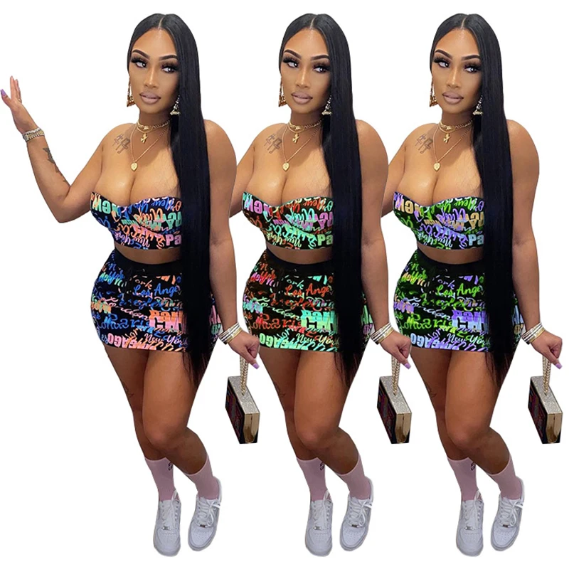 2022 new digital alphabet print skirt wrap chest drawstring sexy casual backless 2-piece women's dress
2022 new digital alphabet print skirt wrap chest drawstring sexy casual backless 2-piece women's dress
