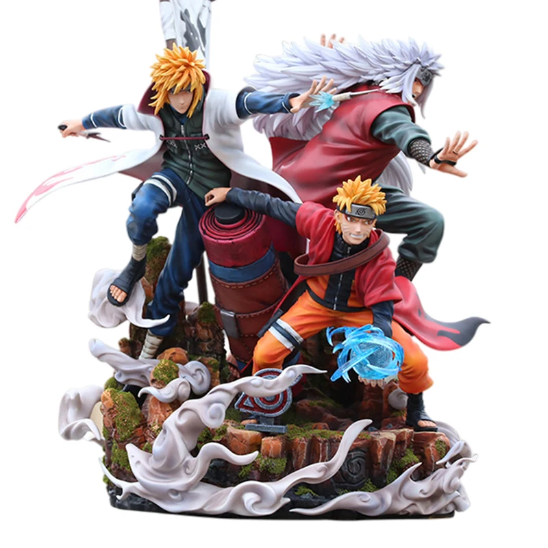 Naruto Shippuden Anime Model Namikaze Figme Minato JIRAIYA Uzumaki Naruto Action Figure 41cm Statue Collectible Toys For Boys 
Naruto Shippuden Anime Model Namikaze Figme Minato JIRAIYA Uzumaki Naruto Action Figure 41cm Statue Collectible Toys For Boys