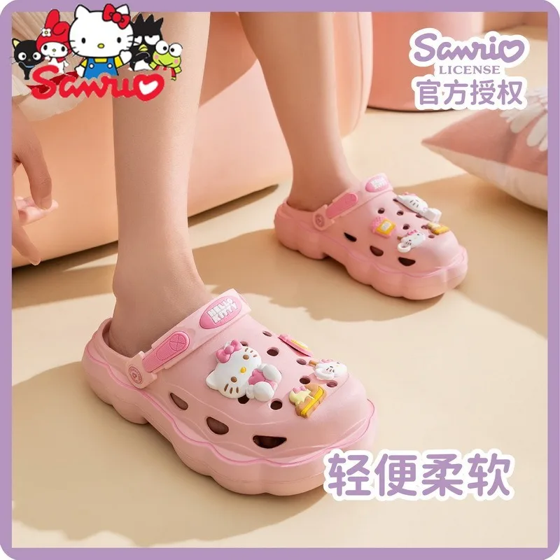 Sanrio Melody Kuromi Hello Kitty Cinnamoroll Pochacco Adult Cave Shoes Garden Shoes Outdoor Beach Shoes Half Drag Women's Shoes
Sanrio Melody Kuromi Hello Kitty Cinnamoroll Pochacco Adult Cave Shoes Garden Shoes Outdoor Beach Shoes Half Drag Women's Shoes