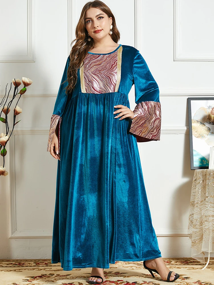 Winter Velvet Abaya Dubai Turkey Islam Moroc Arabic Muslim Hijab Long Dress For Women Robe Longue Femme Musulmane Vestido Longo
Winter Velvet Abaya Dubai Turkey Islam Moroc Arabic Muslim Hijab Long Dress For Women Robe Longue Femme Musulmane Vestido Longo