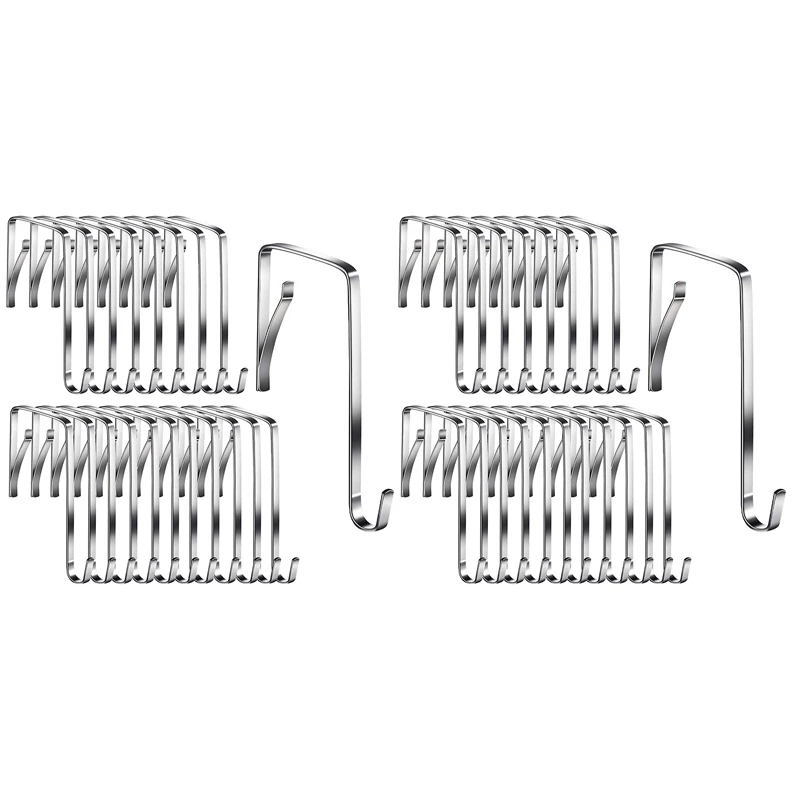 Adjustable Over The Door Hook, Door Hanger Hanging Door Hooks Over The Door Metal Hook Cabinet Door Single Hooks (40)
Adjustable Over The Door Hook, Door Hanger Hanging Door Hooks Over The Door Metal Hook Cabinet Door Single Hooks (40)