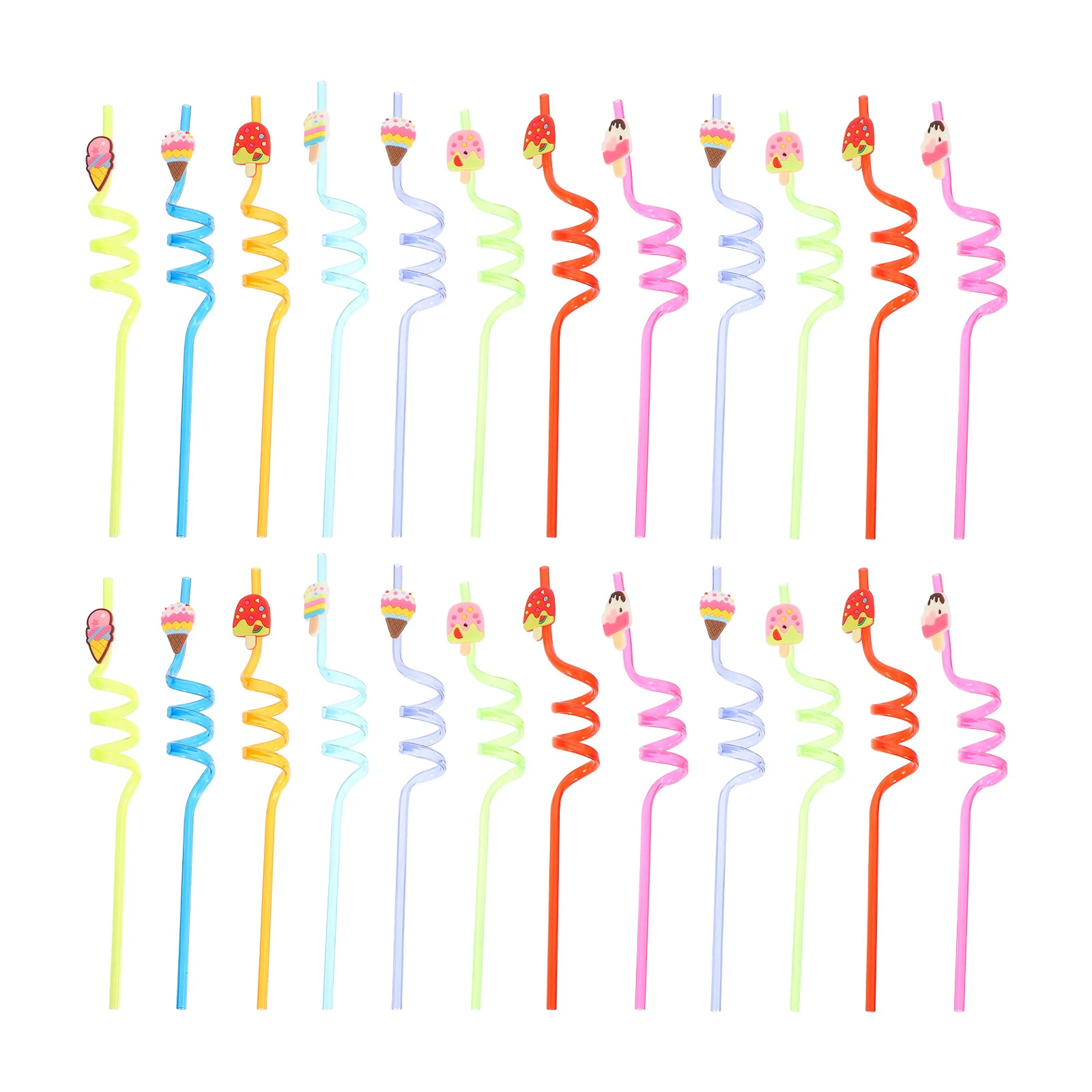 Straws Drinking Twisted Ice Cream Designed Reusable Beverage Straws
Straws Drinking Twisted Ice Cream Designed Reusable Beverage Straws