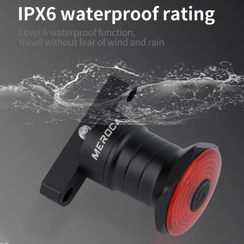 Waterproof Bicycle Night Riding Taillight Intelligent Brake Induction Taillights Rechargable Bike Mountain Bike Sensor Light
Waterproof Bicycle Night Riding Taillight Intelligent Brake Induction Taillights Rechargable Bike Mountain Bike Sensor Light
