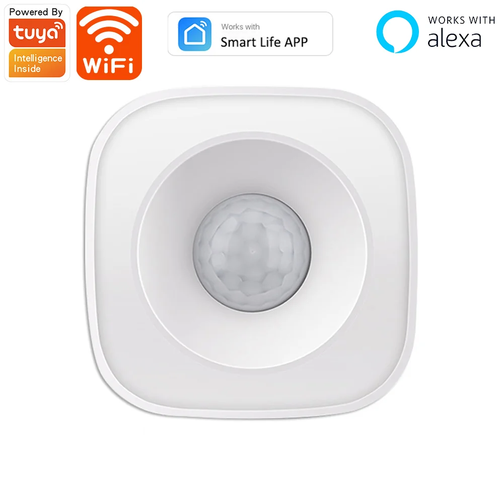 Tuya WiFi Smart PIR Motion Sensor Detector Movement Sensor Smart Life APP Set Mobile Control Smart Home Goole Home Alexa Routine
Tuya WiFi Smart PIR Motion Sensor Detector Movement Sensor Smart Life APP Set Mobile Control Smart Home Goole Home Alexa Routine