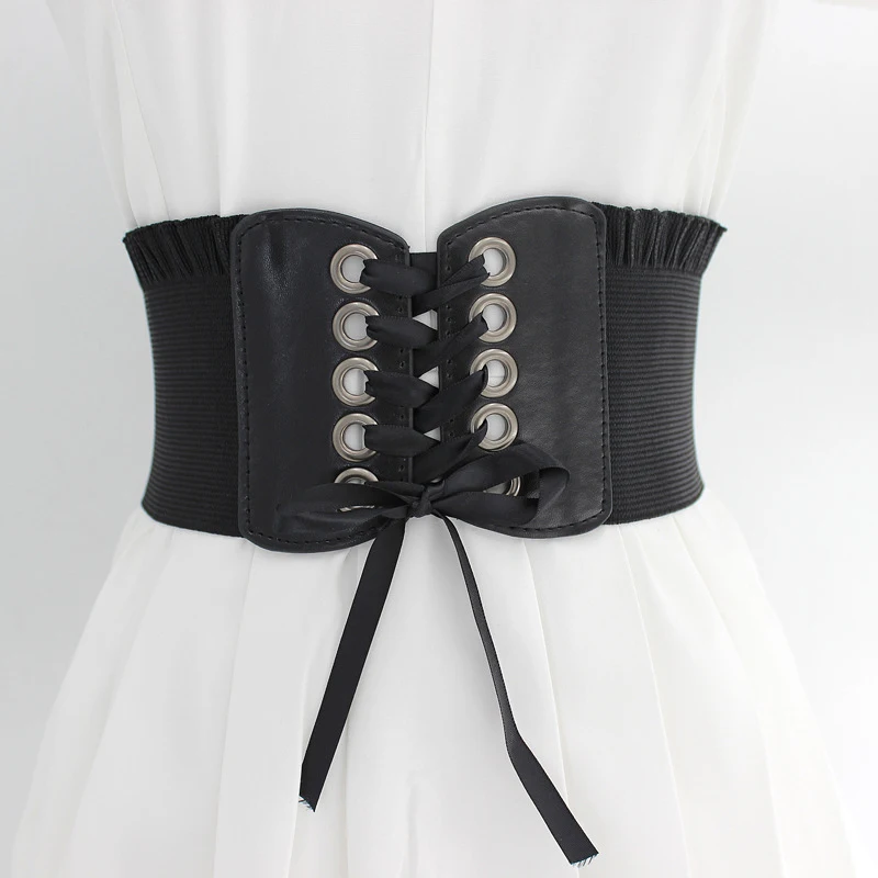 Wide Corset Leather Belt Slimming Body Buckle Waist Belt Wide Elastic Waistband Cinto Sobretudo PU Leather Femme Fajas Ceinture
Wide Corset Leather Belt Slimming Body Buckle Waist Belt Wide Elastic Waistband Cinto Sobretudo PU Leather Femme Fajas Ceinture