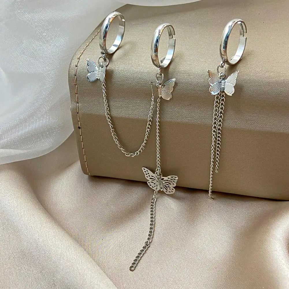 Stylish Unisex Ring Adjustable Party Gifts Butterfly The Cross Lover Chain Ring Fashion Jewelry Chain Ring Finger Ring
Stylish Unisex Ring Adjustable Party Gifts Butterfly The Cross Lover Chain Ring Fashion Jewelry Chain Ring Finger Ring