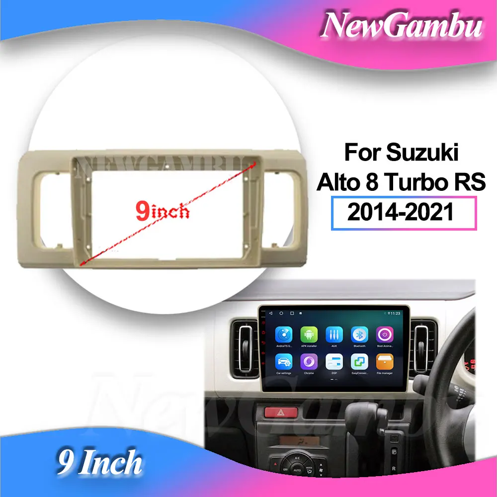 NewGambu 9 inch Car Frame Fascia Adapter Decoder For Suzuki Alto 8 Turbo RS 2014-2021 Frame Fitting Panel
NewGambu 9 inch Car Frame Fascia Adapter Decoder For Suzuki Alto 8 Turbo RS 2014-2021 Frame Fitting Panel