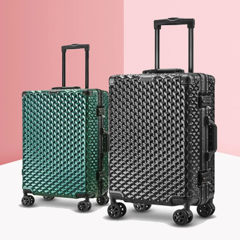 High quality 20 inch 24 inch 28 inch aluminum frame trolley case boarding luggage universal silent wheel suitcase wear-resistant
High quality 20 inch 24 inch 28 inch aluminum frame trolley case boarding luggage universal silent wheel suitcase wear-resistant
