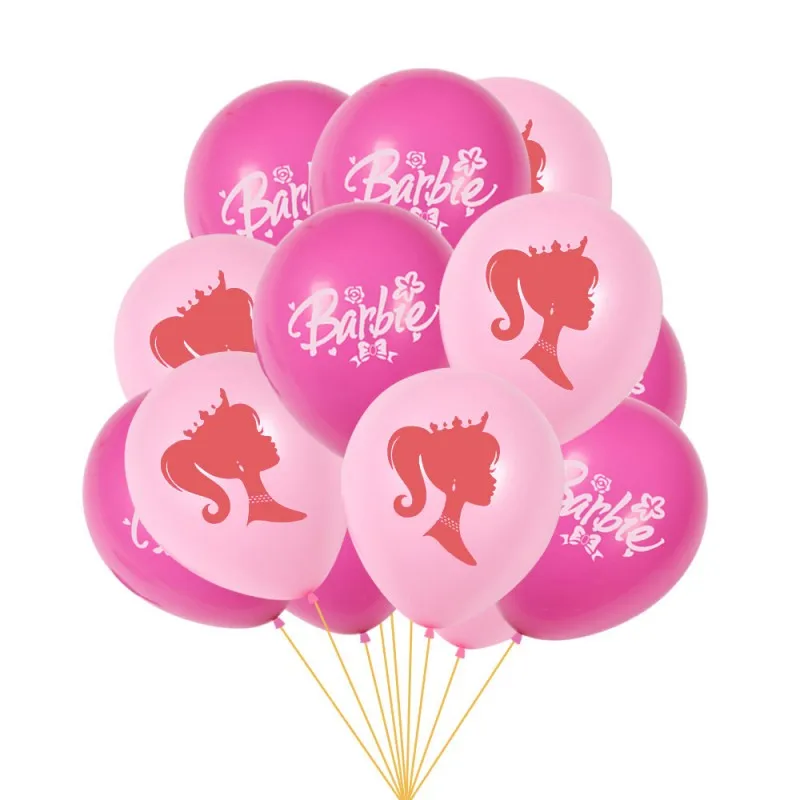 10Psc/Set 12Inches Barbie Pattern Printed Balloon Pink Girl Latex Balloons For Barbie Theme Party Birthday Wedding Decorations
10Psc/Set 12Inches Barbie Pattern Printed Balloon Pink Girl Latex Balloons For Barbie Theme Party Birthday Wedding Decorations