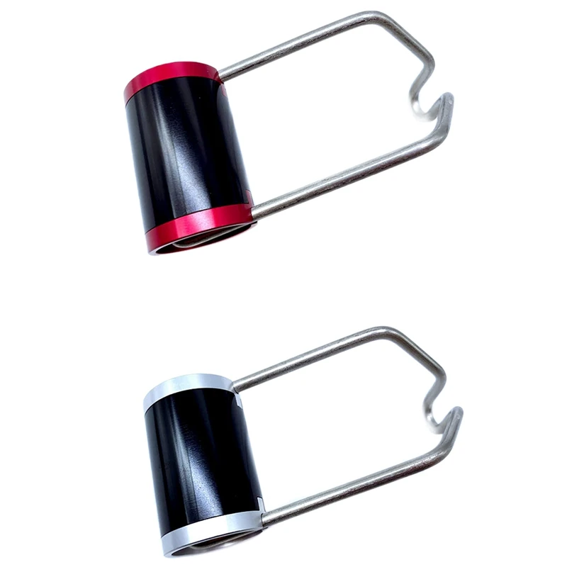 2 Pcs Front Light Bracket Bike Light Holder for Brompton Folding Bicycle Accessories, Black Red & Black Silver
2 Pcs Front Light Bracket Bike Light Holder for Brompton Folding Bicycle Accessories, Black Red & Black Silver