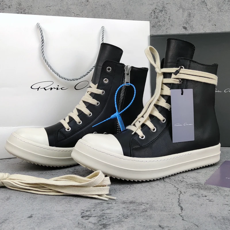 Rick Shoes Top Quality Mens Sneakers Owens Mens Casual Shoes Owens Womens Sports Shoes Male Sneakers Leather Boots
Rick Shoes Top Quality Mens Sneakers Owens Mens Casual Shoes Owens Womens Sports Shoes Male Sneakers Leather Boots