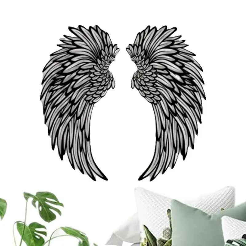 Angel Wings Wall Art Metal Angel Wings Modern Wall Sculpture Elegant Home Decor For Living Room Bedroom Dining Room Yard Accent
Angel Wings Wall Art Metal Angel Wings Modern Wall Sculpture Elegant Home Decor For Living Room Bedroom Dining Room Yard Accent