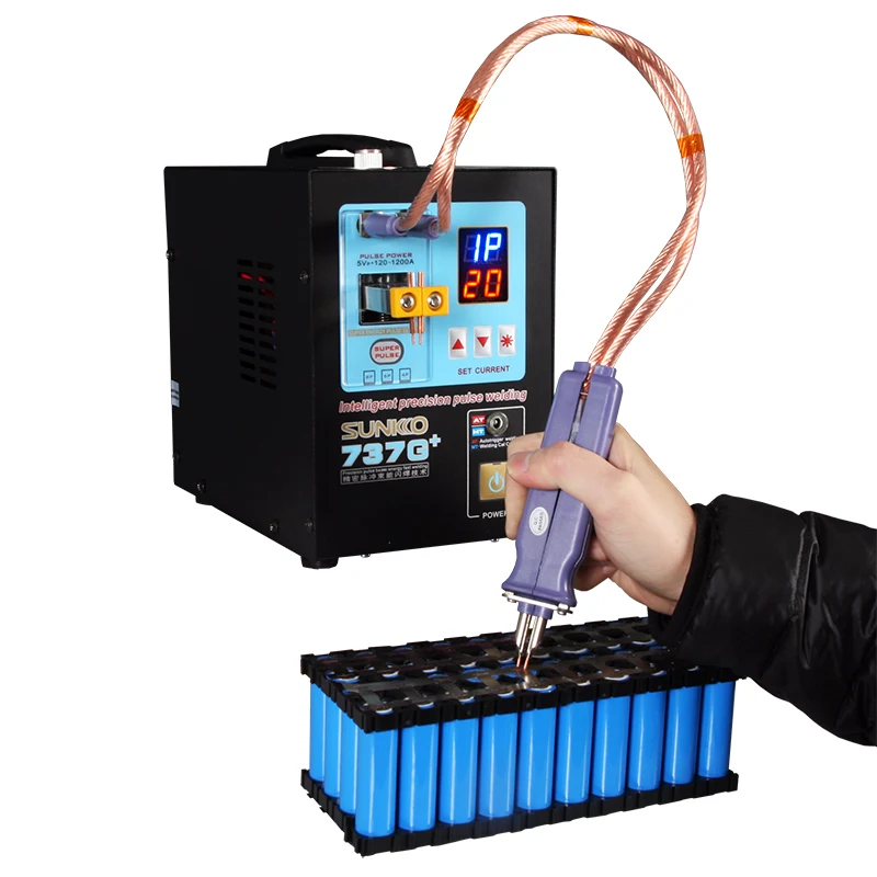 Best choice 737G+ hand held cylinder battery spot welder 18650 battery welding machine 220V price
Best choice 737G+ hand held cylinder battery spot welder 18650 battery welding machine 220V price